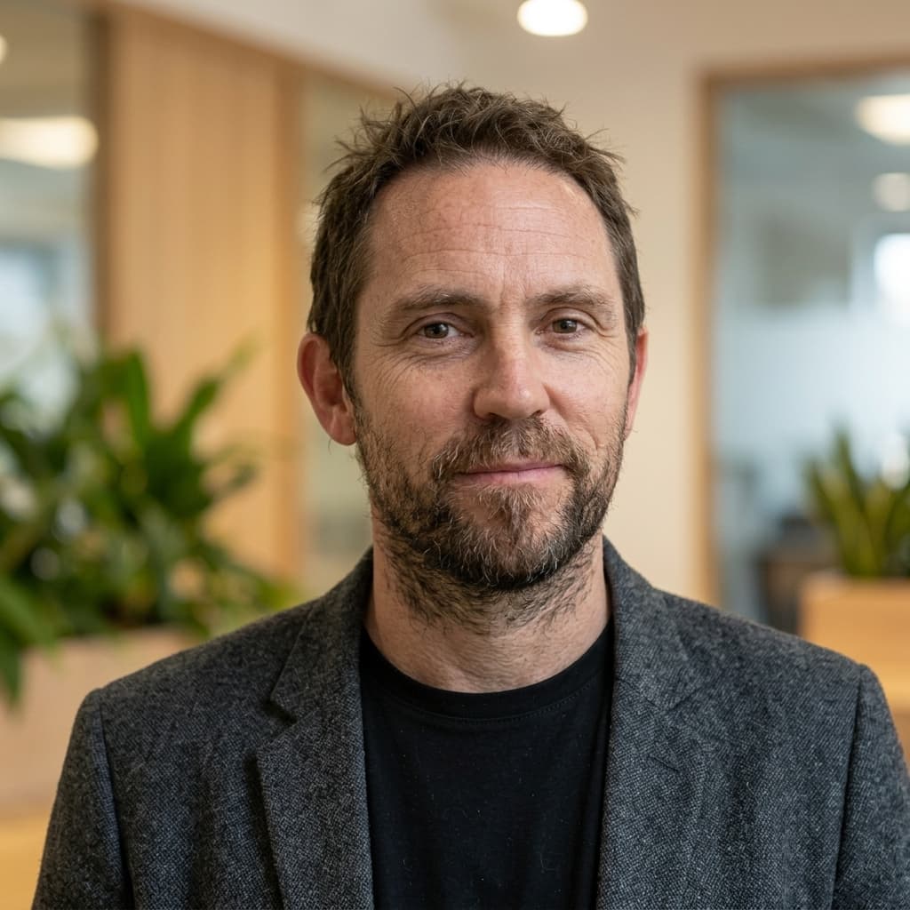 Portrait of Professor David Luke